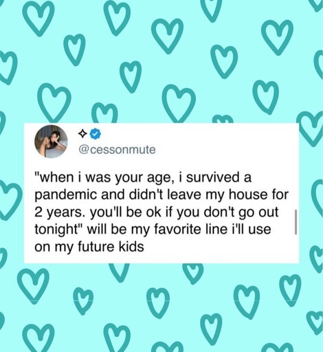 Pandemic certainly has it's uses